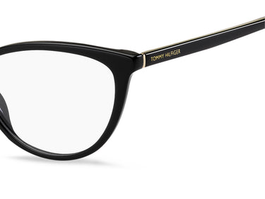 Premium Women Tommy Hilfiger Eyeglasses: TH 1826 - Black - SpecSMART Eye Clinic (Zoom View)